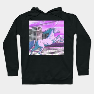 Pink horse Hoodie